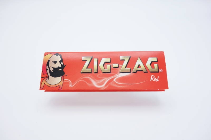 ZIG-ZAG PAPER　SINGLE　RED