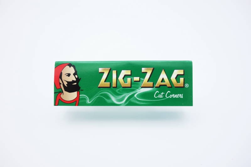 ZIG-ZAG PAPER　SINGLE　GREEN